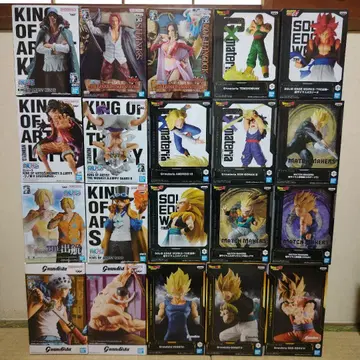 드래곤볼 피규어, 원피스 피규어 미개봉품 20상자 세트
