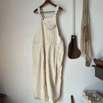 outil 우티 린넨 오버롤 살로펫