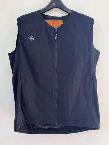 블랙 지퍼 베스트 남성용