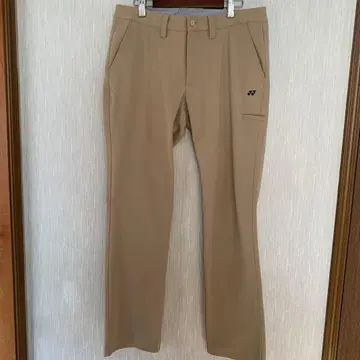 YONEX 슬림 핏 여성용 베이지 팬츠