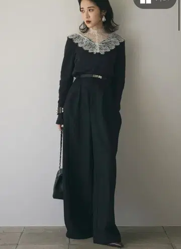 ANDREA&Co. 사이드 포켓 와이드 팬츠