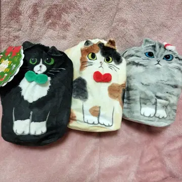 크리스마스 칼디 오스와리 네코 복조리 3세트 홀리데이 2025