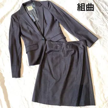 쿠미쿄쿠 스트라이프 수트 상하의 세트