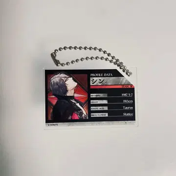 신 프로필 키링