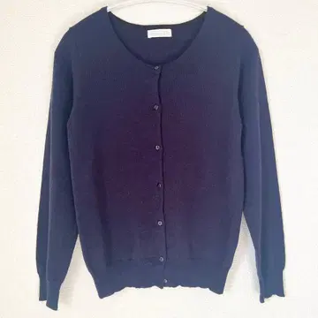 하이픈월드 갤러리 가디건 가디건 겉옷 니트 네이비