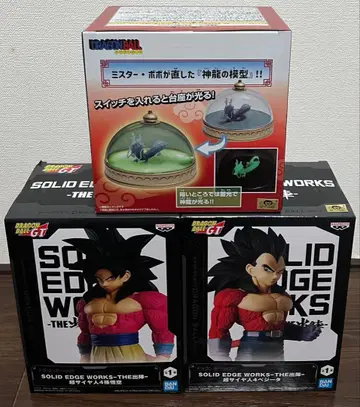 드래곤볼 GT 피규어 & 룸 라이트 세트 전 3종