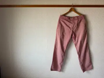 HUGO BOSS 코튼 팬츠 빨간색 체크 사이즈 48