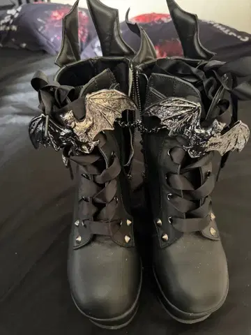 [ 생산 종료품 ] Demonia 데모니아 정품 통굽 부츠