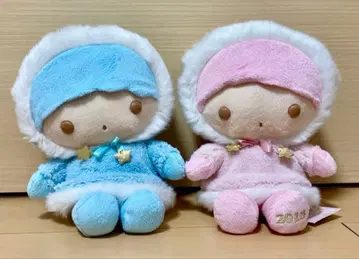 산리오 키키라라 2013 크리스마스 봉제 인형 리틀트윈스타