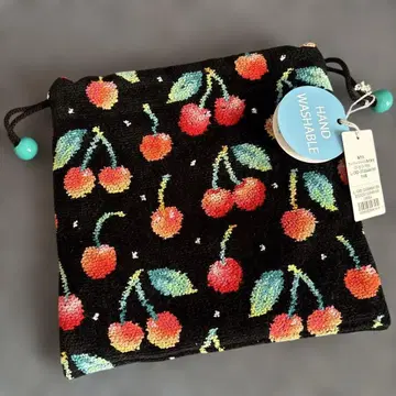 미사용 새상품 페이러 체리 패턴 복조리