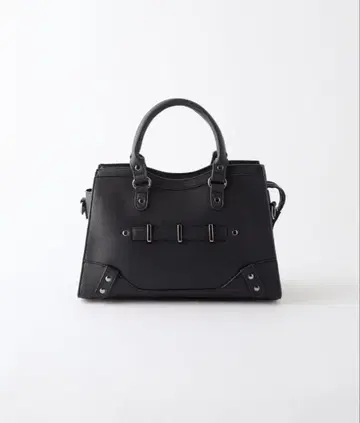 블랙 토트백 숄더 스트랩 포함