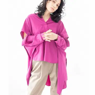 오즈모시스 3WAY 숄더 버튼 셔츠