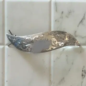 빈티지 헤어핀 머리핀 머리 장식 실버