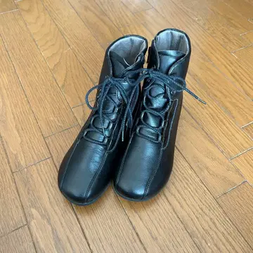 AKAISHI Archfitter 레이스업 숏부츠