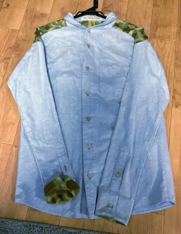 알렉산더 리  카모플라쥬 그레이 긴팔 셔츠