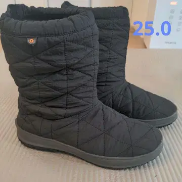 BOGS 퀼팅 부츠 25.0 블랙
