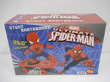 미사용품 MARVEL 스파이더맨 스케이트보드 기믹