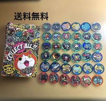 요괴 메달 36개 세트 캐링 케이스 덤 포함 요괴워치 레어 메달