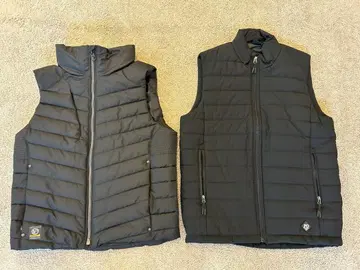 2개 세트 워크맨 드롭 테크 충전솜 베스트 이븐리버 베스트 M 사이즈