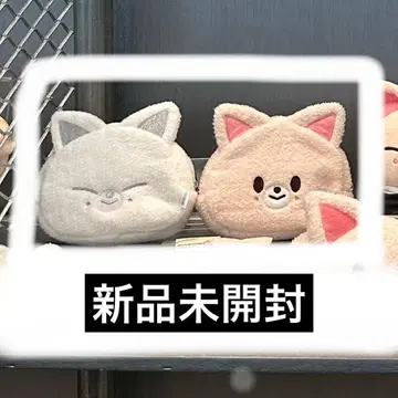 [ 새상품 ] 스키즈 팝업 본국 한국 아이엔 리버서블 파우치