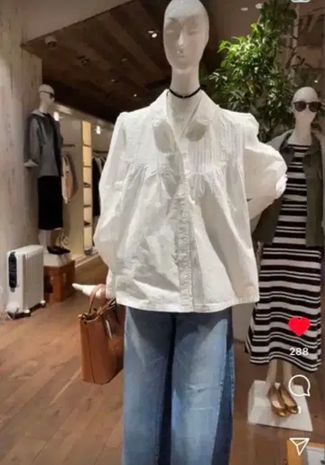 론 헤르만 별주 J.B. ATTIRE 프릴 셔츠