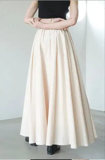 CLANE 볼륨 맥시 스커트 2