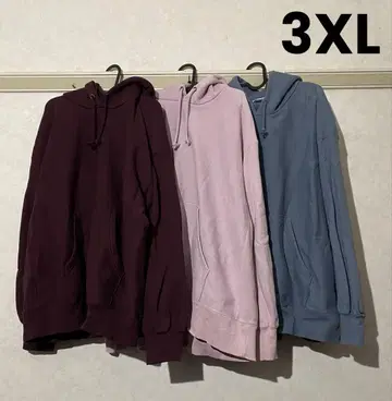 GU 헤비웨이트 맨투맨 후드티