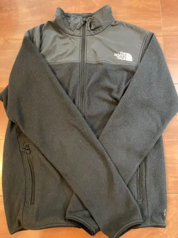 THE NORTH FACE 블랙 플리스 자켓 S