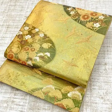 순수 실크 6통 후쿠로 오비 포멀