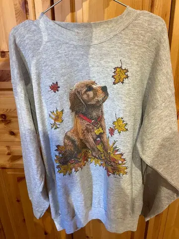 USA 골든 리트리버 맨투맨 트레이닝복