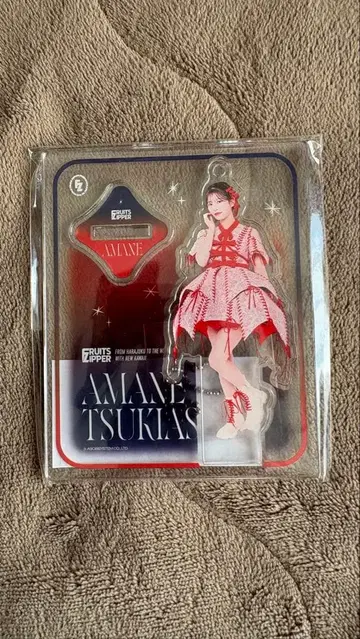 FRUITS ZIPPER 츠키아시 아마네 레이스업 의상 아크릴 스탠드