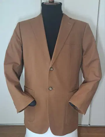 에미넌트 KEY WEST 캐시미어 혼방 테일러드 자켓 L 사이즈 브라운