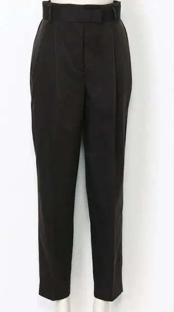 SNIDEL 벨티드 트윌 테이퍼드 팬츠