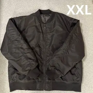 GU 히트 패디드 MA-1 블루종 XXL 블랙
