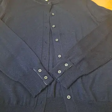Golden Bear 네이비 가디건 긴팔