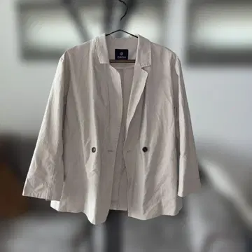 nano universe 베이지 더블 버튼 자켓