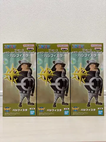 원피스 메가 월드 컬렉션 파시피스타 피규어 3체 세트 미개봉 새상품