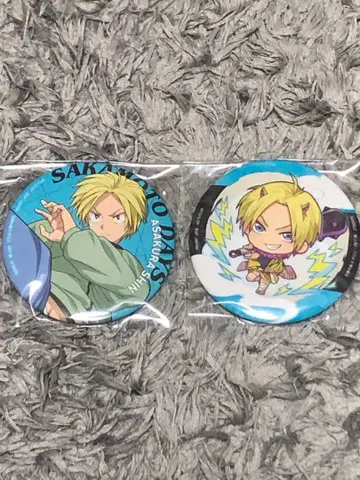 사카모토 데이즈 남코 한정판 캔뱃지 아사쿠라 신