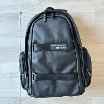 REPLAY 블랙 백팩