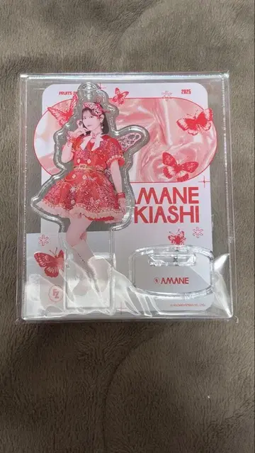 FRUITS ZIPPER 츠키아시 아마네 아크릴 스탠드 butterfly