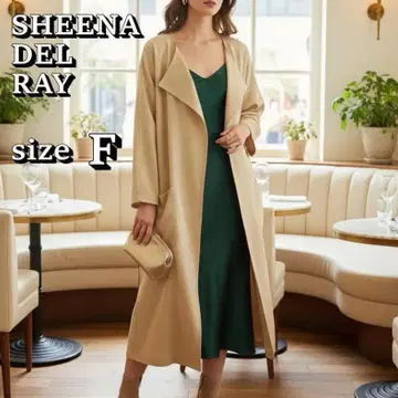 [ 새상품급 ] SHEENA DEL RAY 롱 가디건 롱 코트 F 사이즈