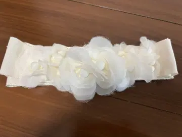 베라 왕 새시 벨트 플라워 화이트