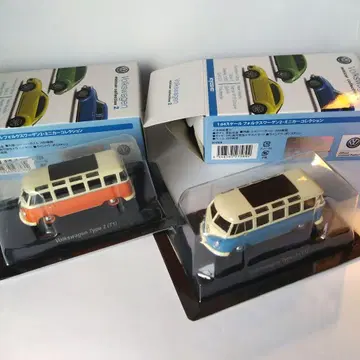 KYOSHO 폭스바겐 1/64 스케일 미니카 2대 세트