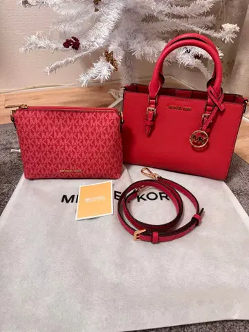 MICHAEL KORS 빨간색 핸드백 숄더백