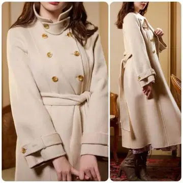 하립투 Siena River Long Coat 에크루 S
