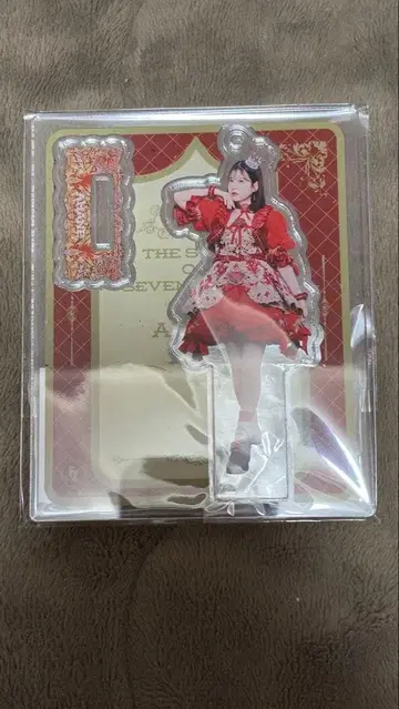 FRUITS ZIPPER 츠키아시 아마네 아크릴 스탠드 숏 드레스