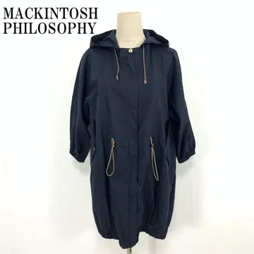 LA8755 매킨토시 철학 마운틴 후드티 네이비 면 38