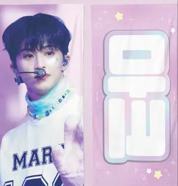 nct dream 127 마크 슬로건 트레이딩 카드