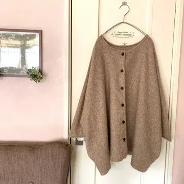 새상품*08Mab 울 베이지 *루즈핏 가디건