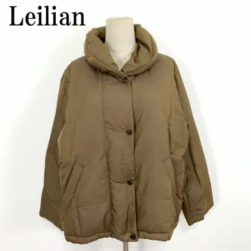 LA8757 레리안 다운 자켓 브라운 폴리에스테르 나일론 13
